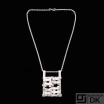 Jens Hougaard Design - CPH. Sterling Silver Pendant / Necklace #77.