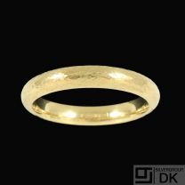 Georg Jensen. 18k Yellow Gold Ring - Magic