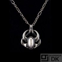 Georg Jensen. Sterling Silver Pendant Of The Year 2006 - Heritage.