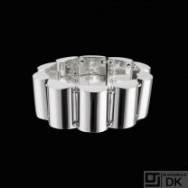 Kurt Nielsen. Sterling Silver 'Cylinder' Bracelet - KNDK22
