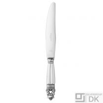 Georg Jensen Silver Dinner Knife, Short Handle - Acorn/ Konge
