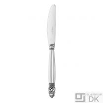 Georg Jensen Silver Dinner Knife, Long Handle - Acorn/ Konge