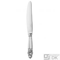 Georg Jensen Silver Dinner Knife, Large - Acorn/ Konge