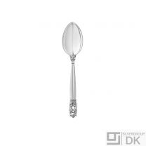 Georg Jensen Silver Teaspoon, Large - Child Spoon - Acorn/ Konge