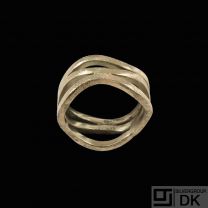 Palle Bisgaard - Denmark. 14k Gold Ring.