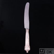 A. Michelsen. Sterling Silver Dinner Knife - Rosenborg