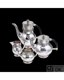 Richard Jørgensen / Gran & Laglye. Art deco Silver Coffee / Tea Set.