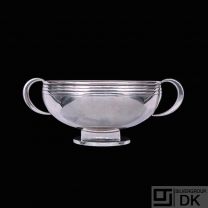 Svend Weihrauch for F. Hingelberg. Art deco Sterling Silver Bowl - 1932.