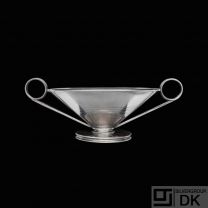Svend Weihrauch for F. Hingelberg. Art deco Sterling Silver Bowl - 1933.
