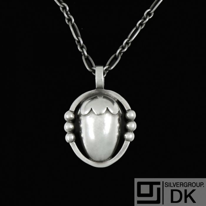 Georg Jensen. Sterling Silver Pendant of the Year 1988 - Heritage