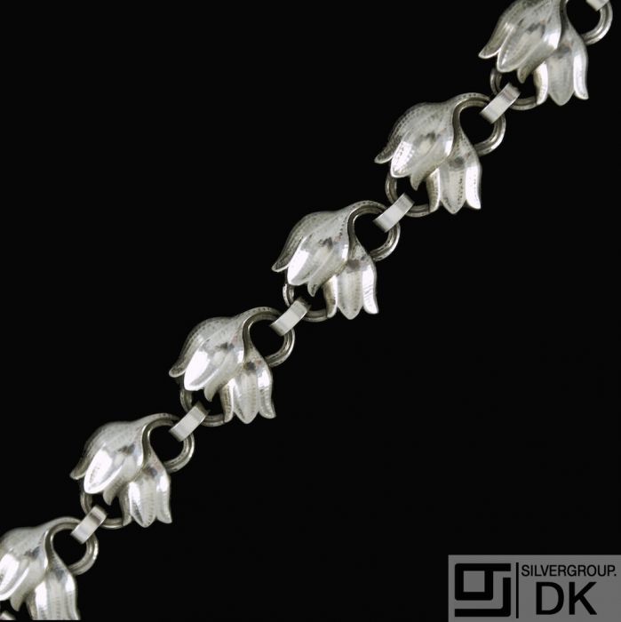 georg jensen tulip bracelet