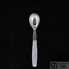 Georg Jensen Silver Egg Spoon  - Mayan/ Rune
