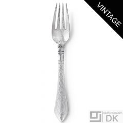 Georg Jensen Silver Dinner Fork, Large 002 - Continental/ Antik