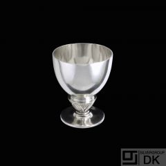Georg Jensen. Sterling Silver Cactus Egg Cup #572E.